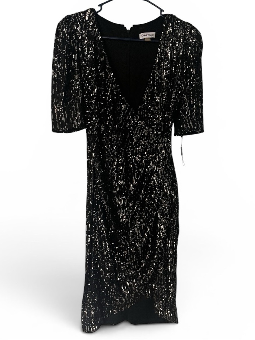Black Sequin Homecoming Holiday Party Dress Size 4 Sparkle